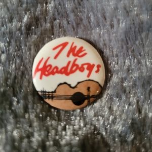 Vintage The Headboys band pin